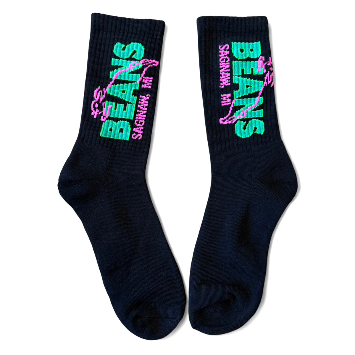 Beans Knit Socks - Black