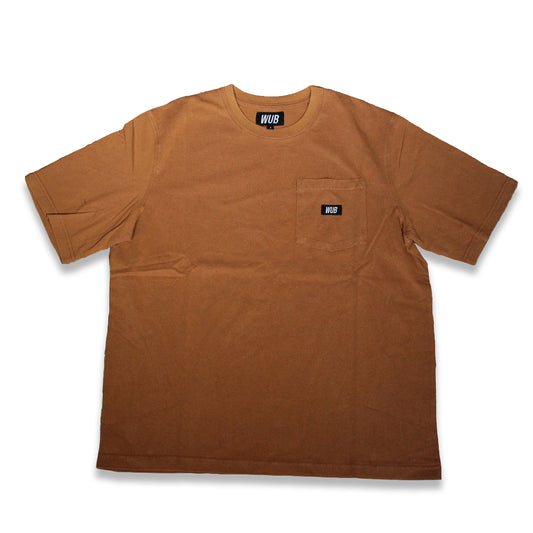 Wub Essentials Heavy Vintage Wash Pocket Shirt - Workwear Brown