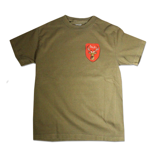 BIG BUCK TEE - MOSS DYE