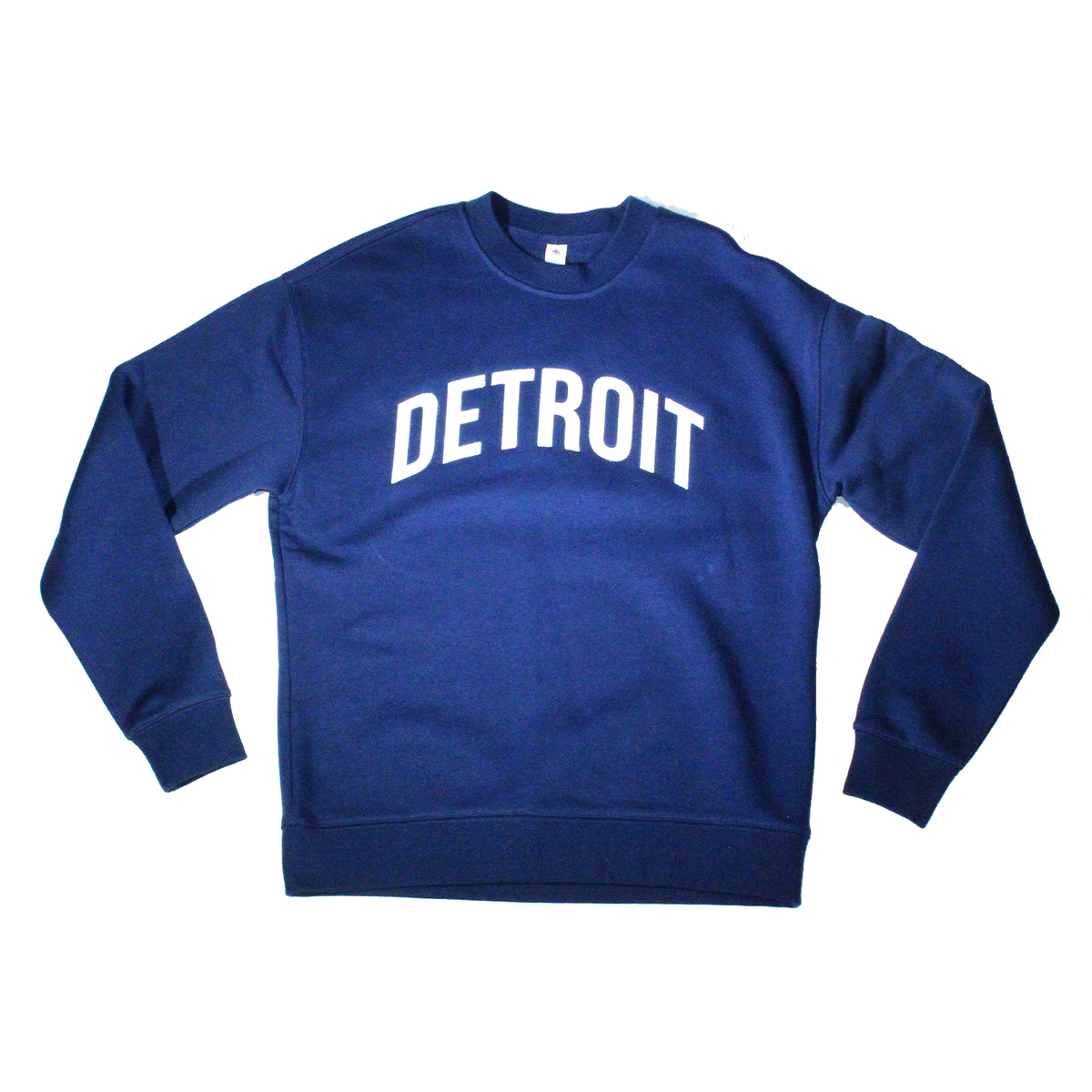 Detroit Felt Crewneck - True Blue