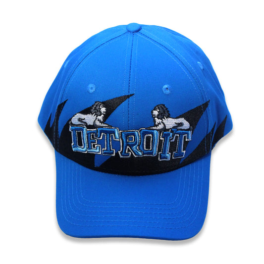 Detroit Retro Sharktooth Snapback - Blue