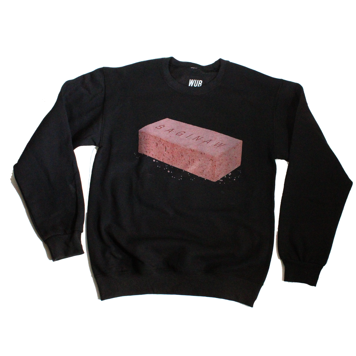 Saginaw Brick Crewneck - Black
