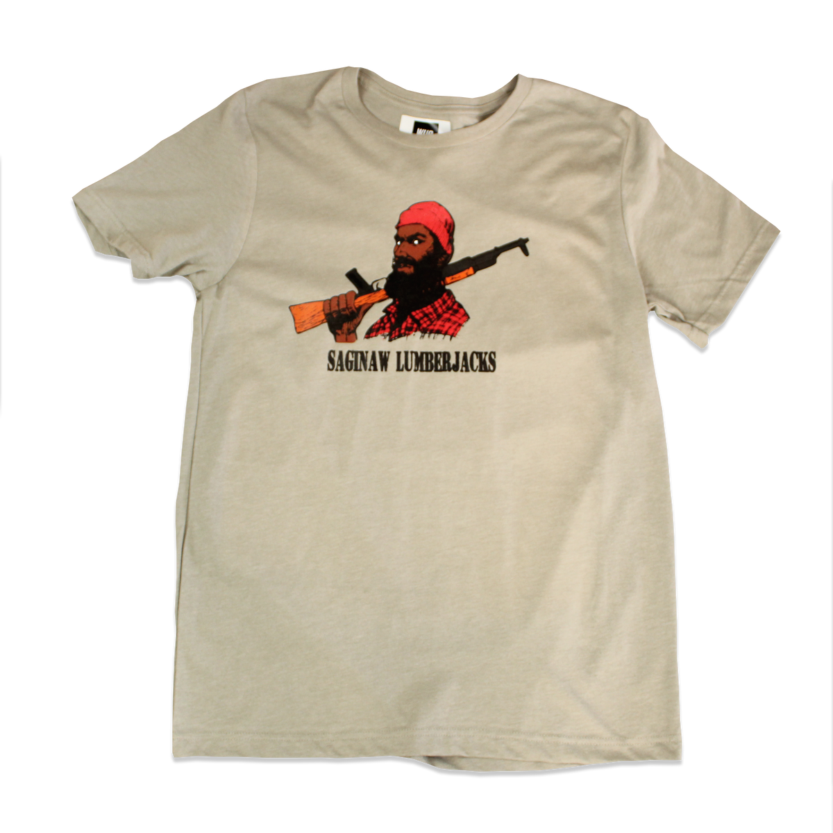 SAGINAW LUMBERJACK TEE - OLIVE HEATHER