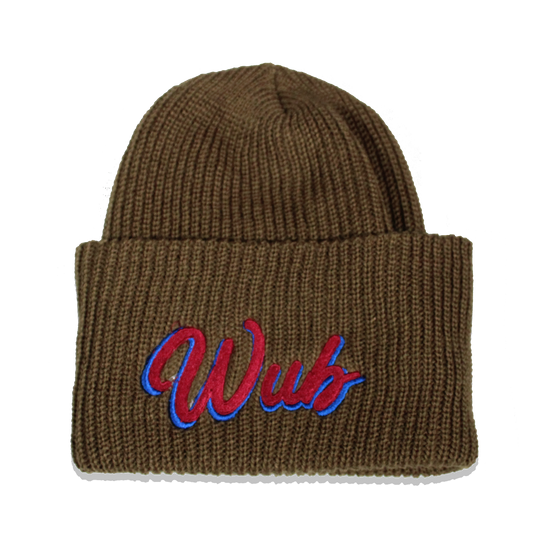 Retro Watch Beanie - Brown
