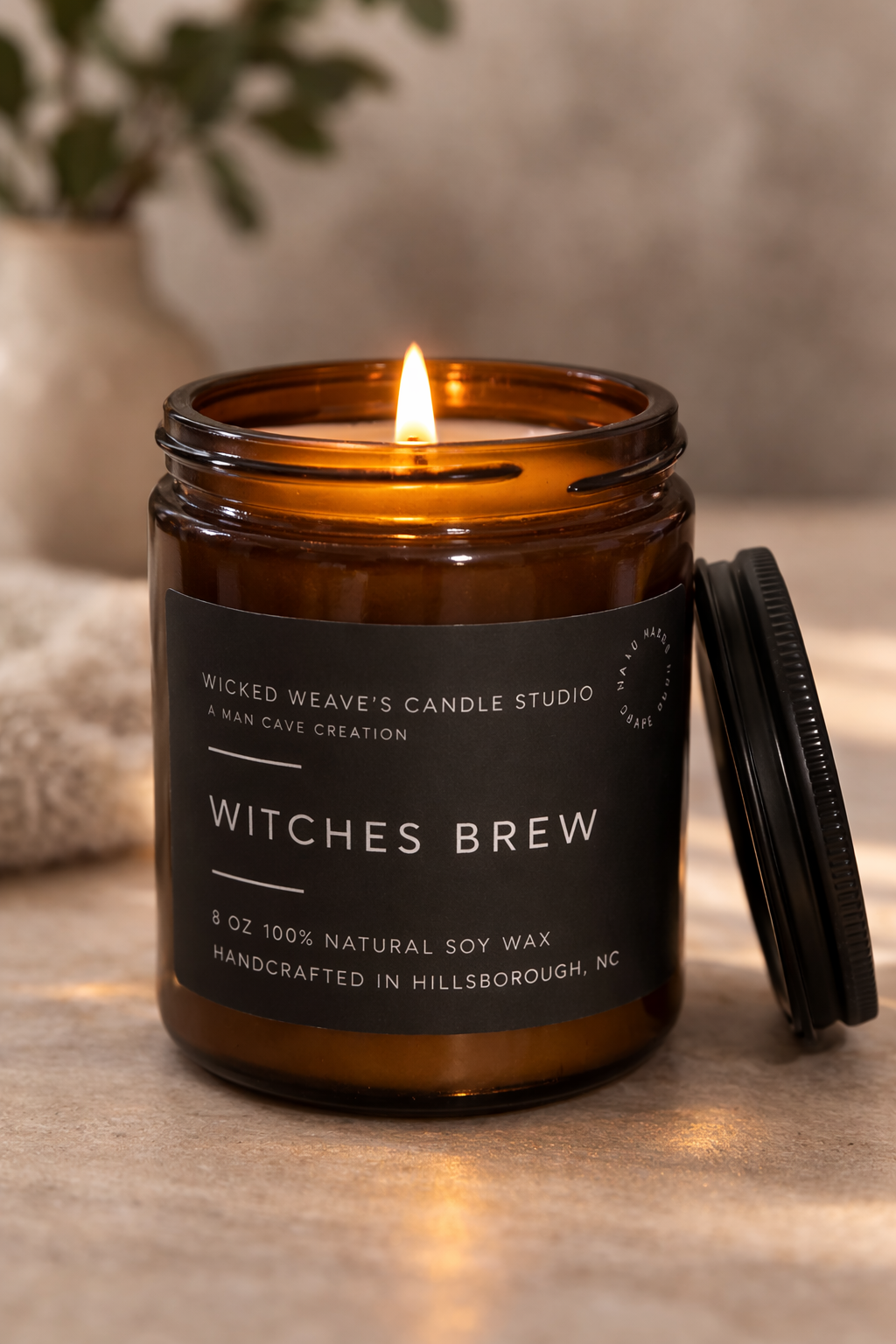 Wicked Weave’s Candle Studio - Witches Brew Soy Wax Candle (4 Size Options)