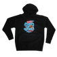 DETROIT VTG STYLE 313 HOODIE - BLACK