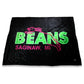 Beans Sherpa Fleece Lined Blanket