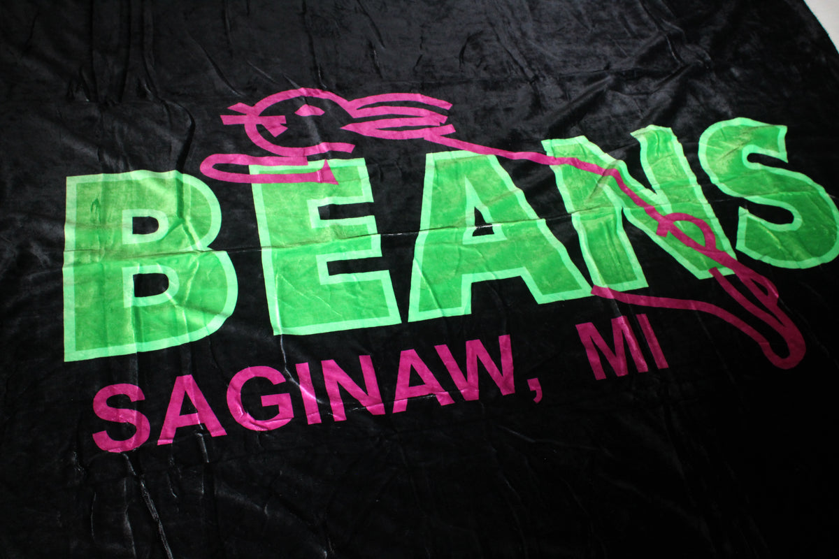 Beans Sherpa Fleece Lined Blanket
