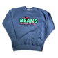Chenille Beans Crewneck - Blue