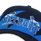 Detroit Retro Sharktooth Snapback - Black