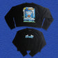 Detroit Football 2k26 Women's Crop Crew - Black