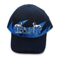 Detroit Retro Sharktooth Snapback - Black