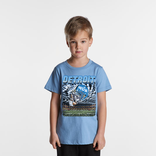 Detroit Wub Toddler / Kids Sizes T-Shirt - Blue