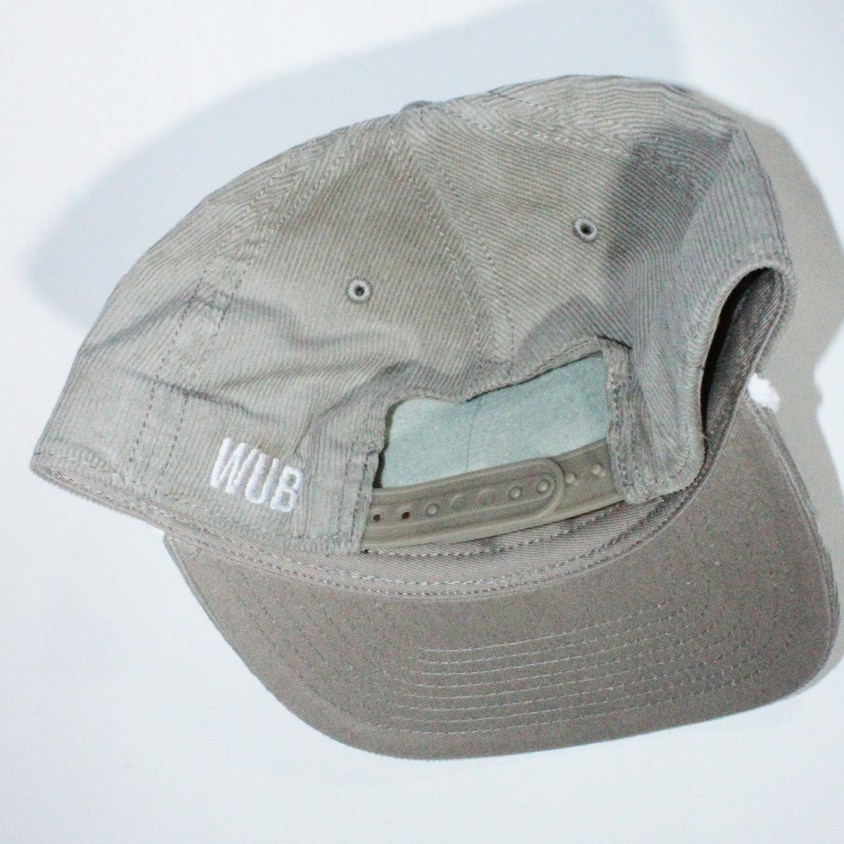 Fairway Living Chain Stitch Corduroy Rope Hat - Sage Green