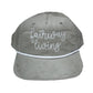 Fairway Living Chain Stitch Corduroy Rope Hat - Sage Green