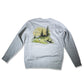 Find Your Peace Golf Crewneck - Sport Grey