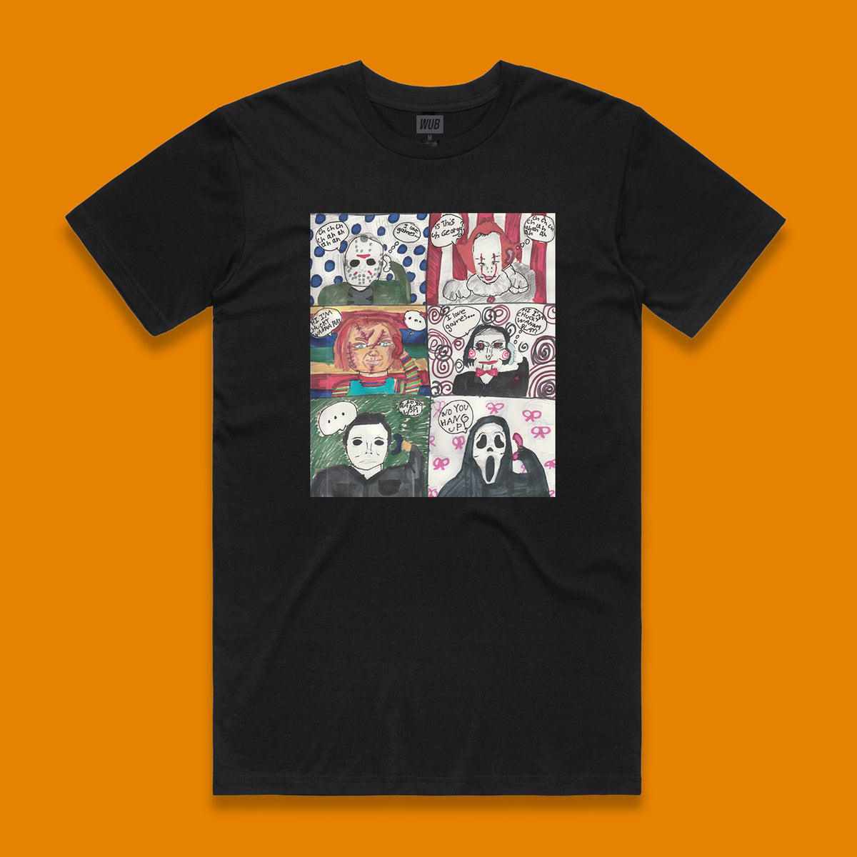 FIONAS 2k26 HALLOWEEN TEE - BLACK