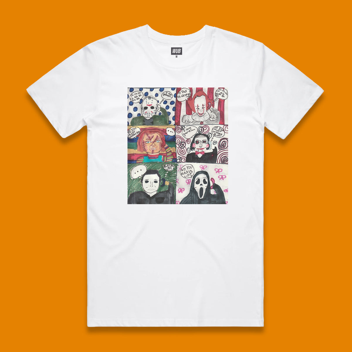 FIONAS 2k26 HALLOWEEN TEE - WHITE