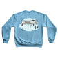 WUB CHRISTMAS 2024 CREWNECK - LIGHT BLUE