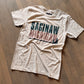 SAGINAW MICHIGAN PINES TEE - OATMEAL HEATHER
