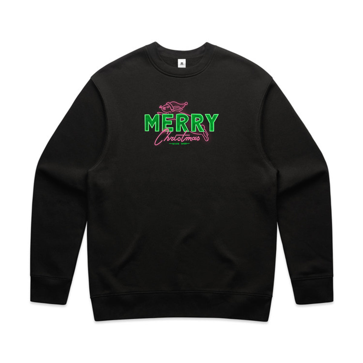 WUB CHRISTMAS 2025 CREWNECK - BLACK