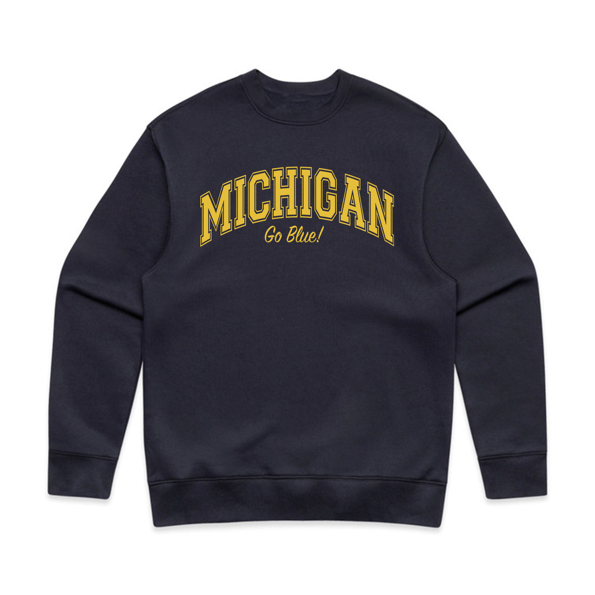 Go Blue Crewneck - Navy