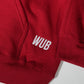 IT TAKES LOVE TO MAKE LOVE HOODIE - CHERRY RED
