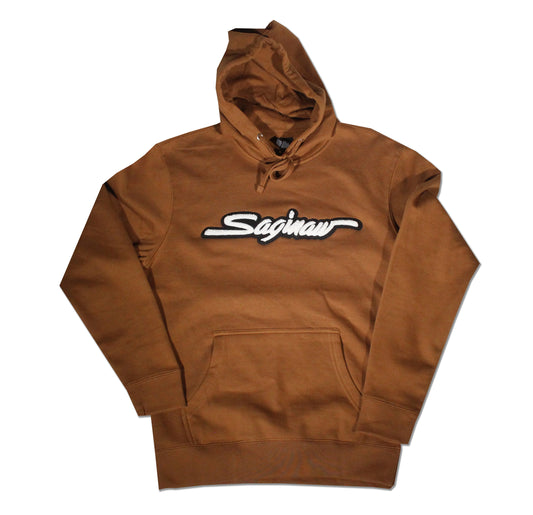 SAGINAW CHENILLE HOODIE - WORKWEAR BROWN