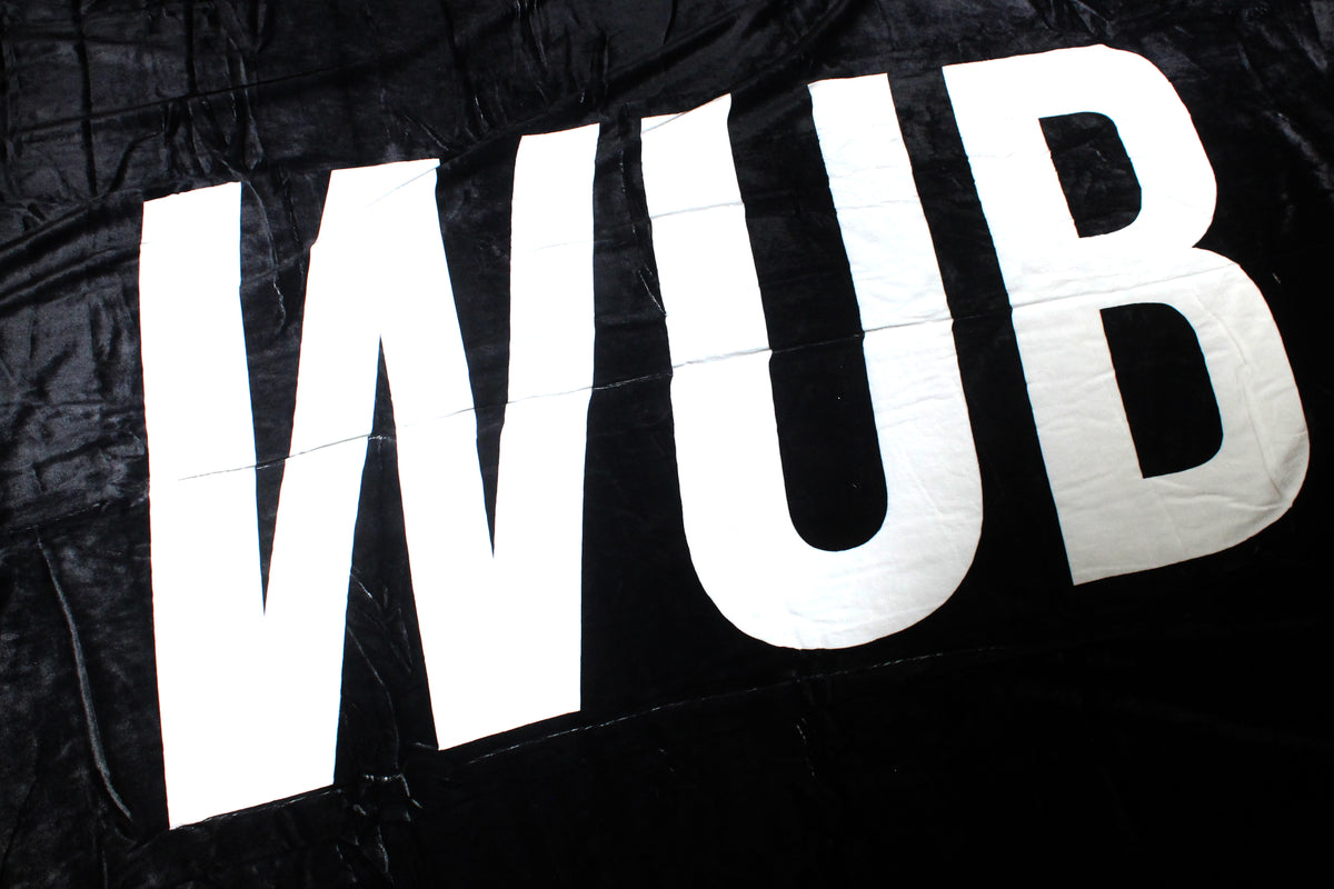 Wub Sherpa Fleece Lined Blanket