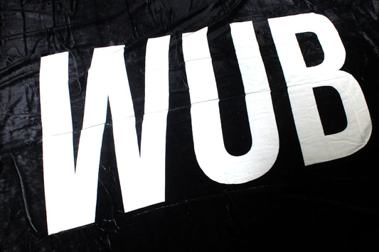 Wub Sherpa Fleece Lined Blanket
