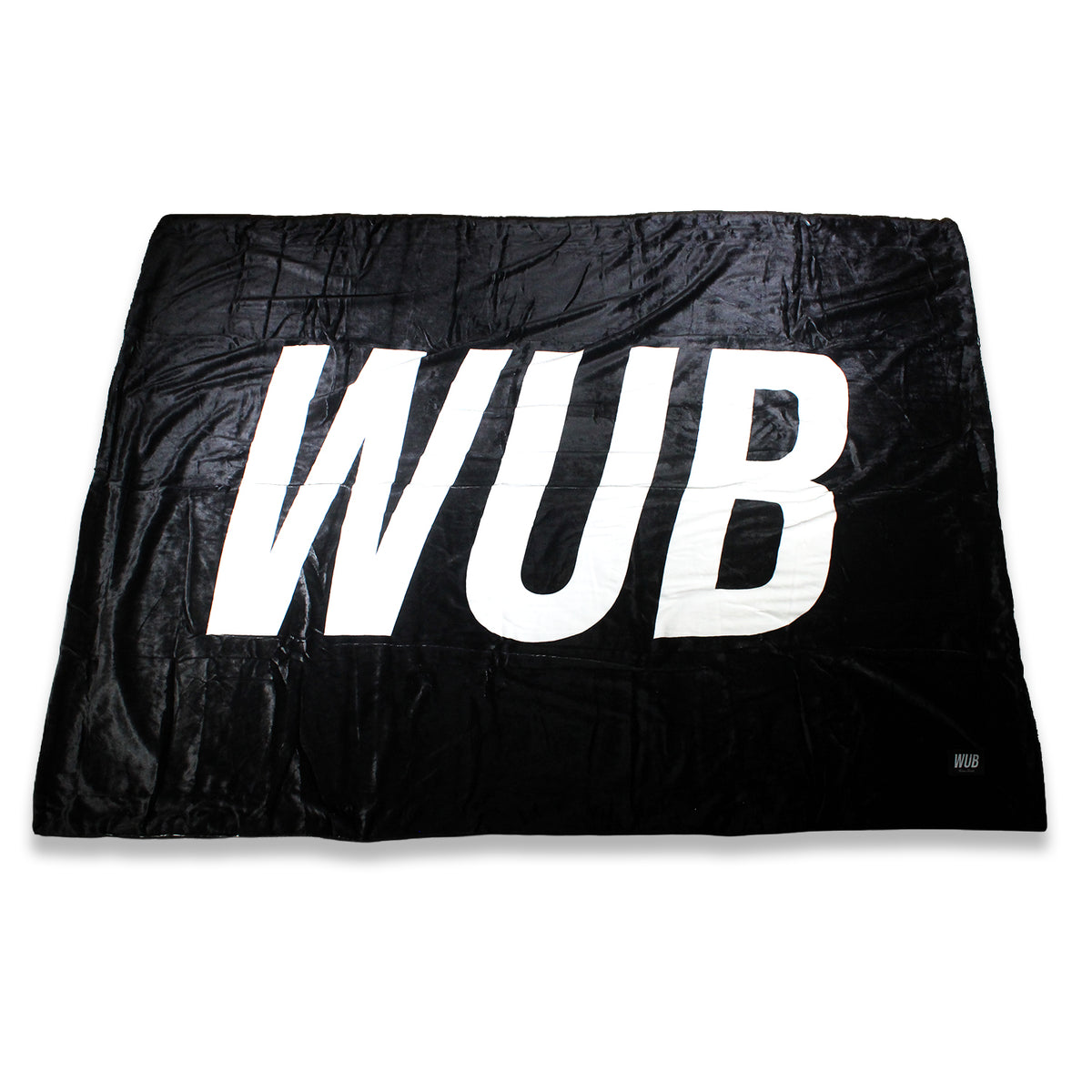 Wub Sherpa Fleece Lined Blanket