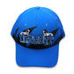 Detroit Retro Sharktooth Snapback - Blue