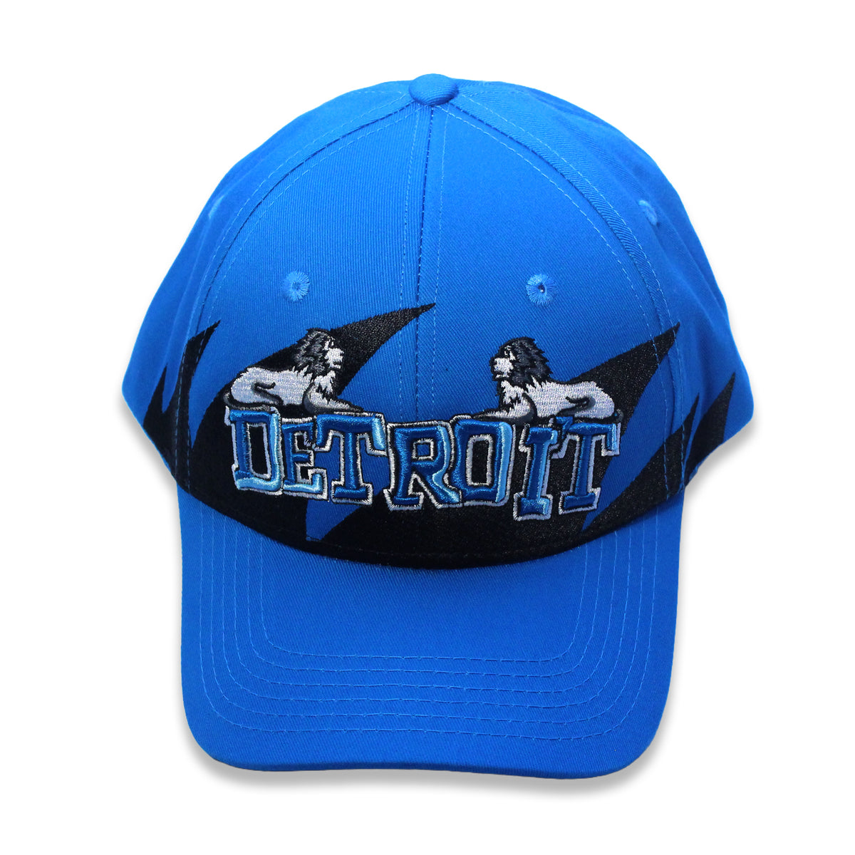 Detroit Retro Sharktooth Snapback - Blue