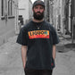 LIQUOR LOTTO WUB - VINTAGE WASH TEE - BLACK
