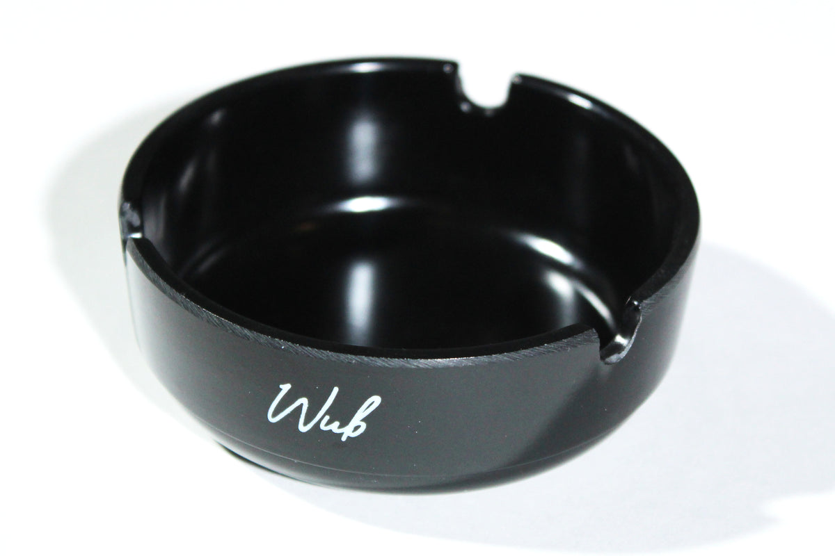 Script Ash Tray - Black