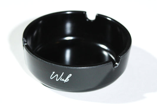 Script Ash Tray - Black