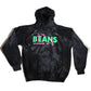 BEANS CHENILLE HOODIE - BLACK DYE