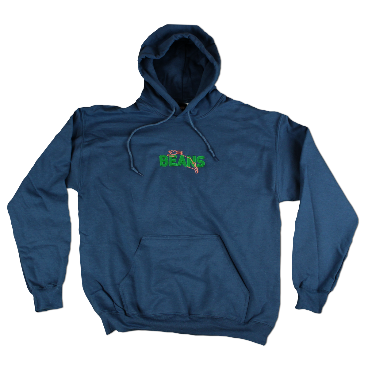 Beans Hoodie - Slate Blue