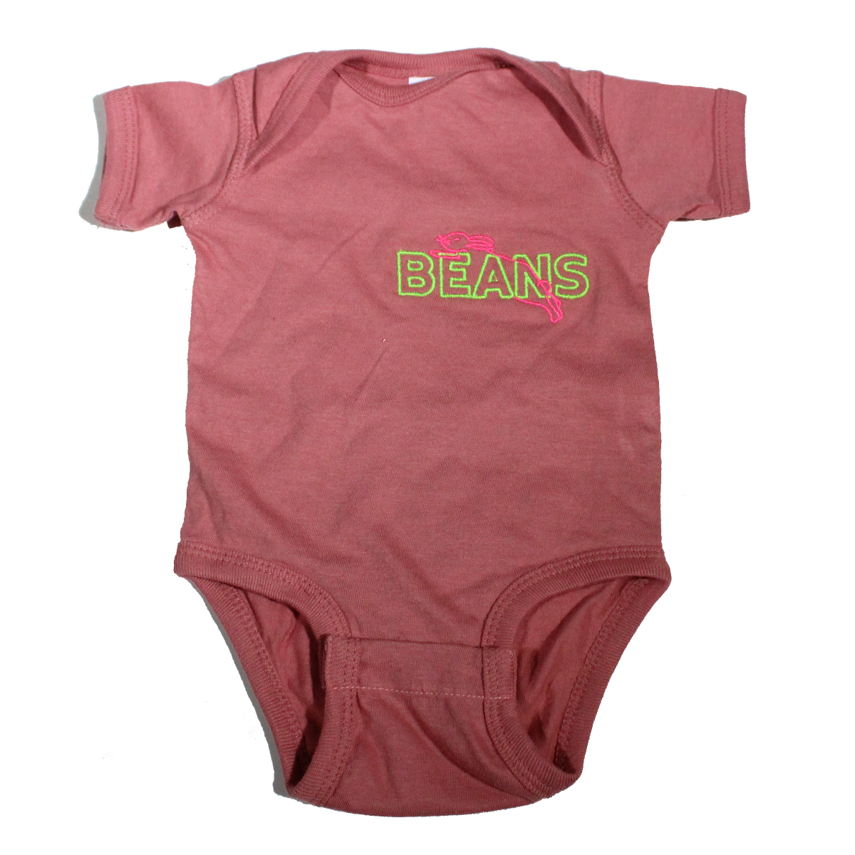 Beans Onesie - Mauve