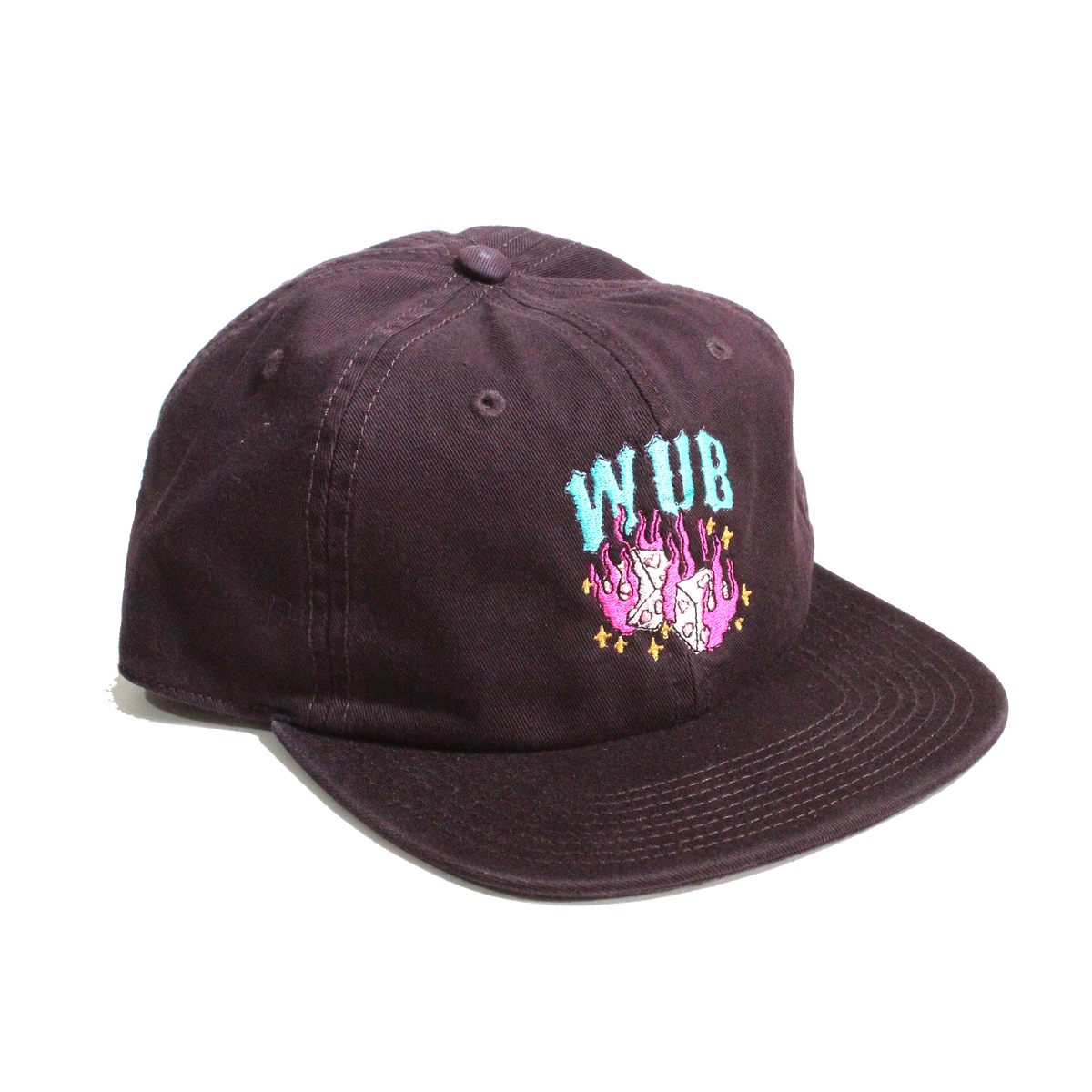 LOVE CHANCE 6-PANEL - PLUM