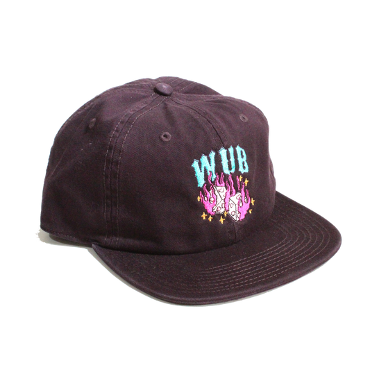 LOVE CHANCE 6-PANEL - PLUM