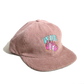 LOVE CHANCE CORDUROY 6-PANEL - DUSTY PINK