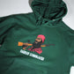 SAGINAW LUMBERJACK HOODIE - FORREST GREEN