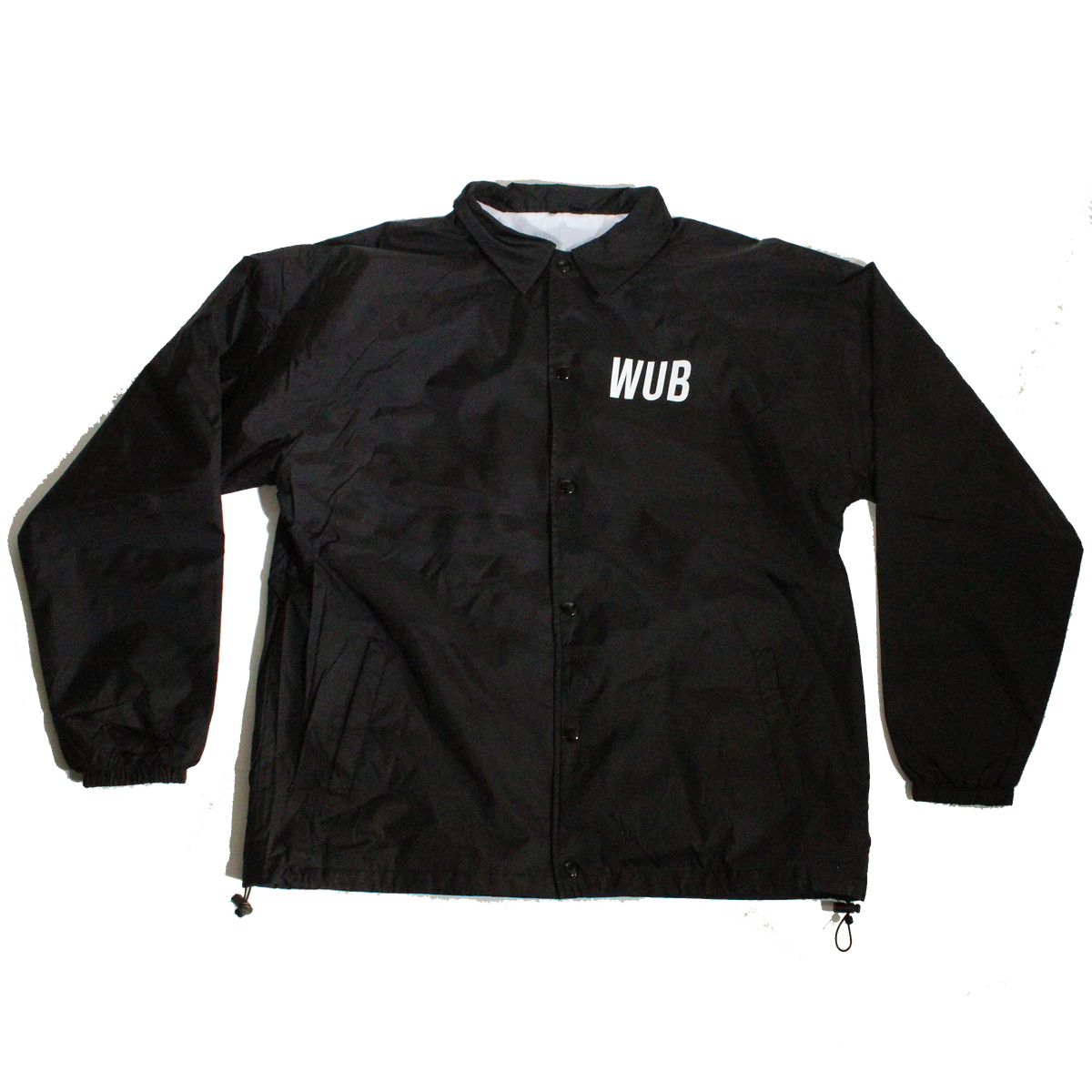 TRADEMARK COACH JACKET - BLACK