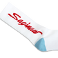 OG SAGINAW SOCK WHITE/ BLUE