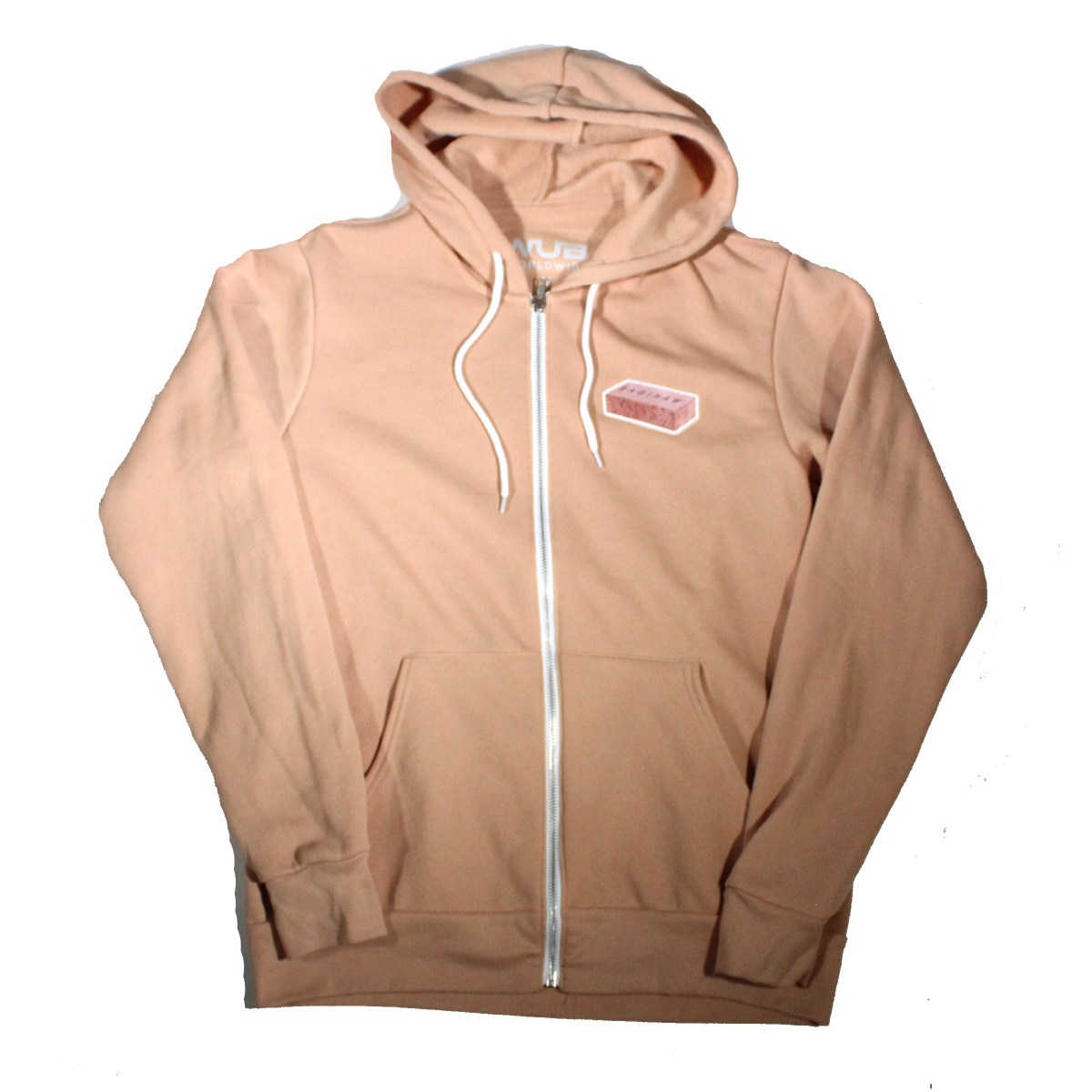 Saginaw Brick Zip Up Sweatshirt - Sand