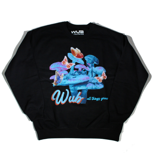 All Things Grow Crewneck - Black