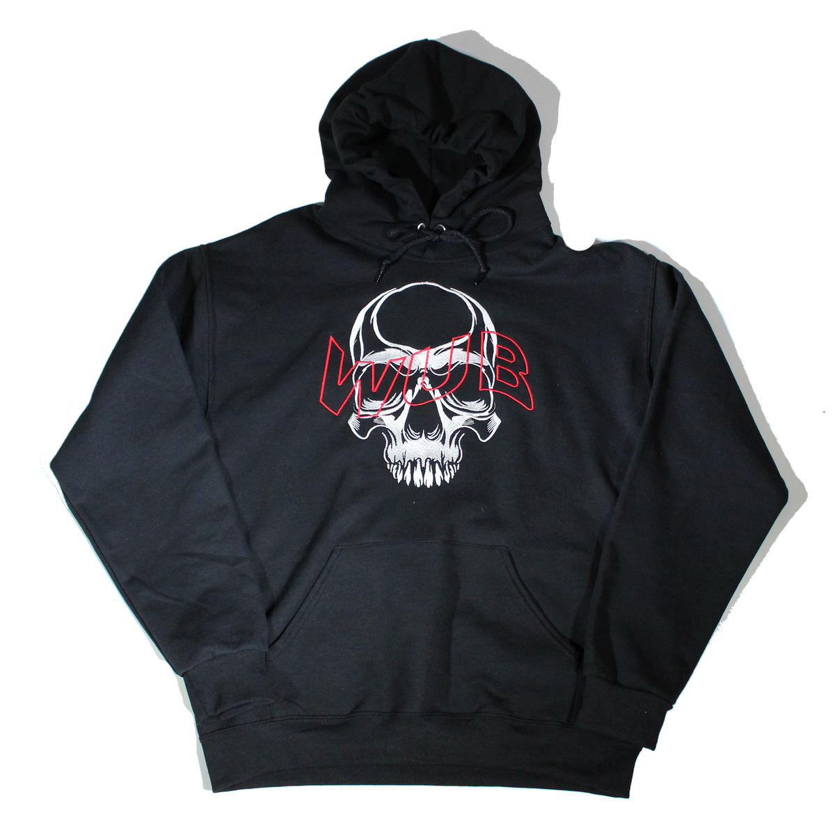 Embroidered Wub Skull Hoodie