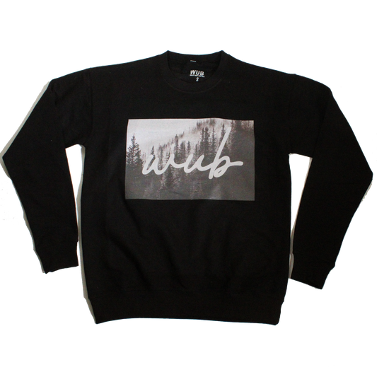WUB FORREST CREWNECK - BLACK