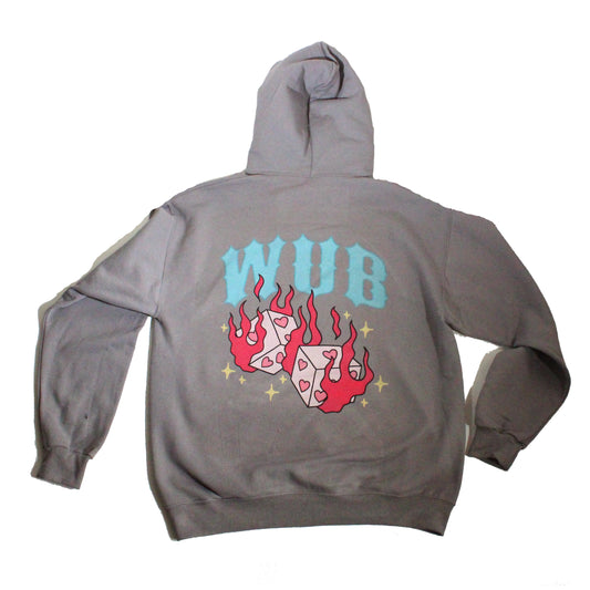 LOVE CHANCE HOODIE - ROCK GREY